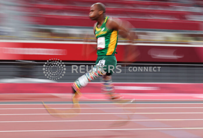 Tokyo 2020 Paralympic Games - Athletics Ntando Mahlangu wins paralympic gold Tokyo