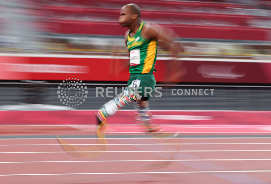 Ntando Mahlangu wins paralympic gold Tokyo