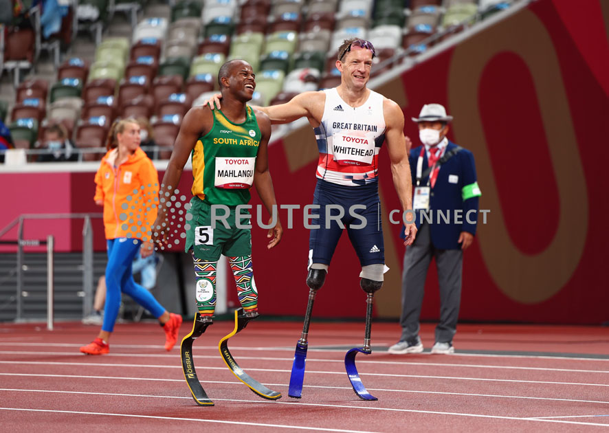 Ntando Mahlangu wins paralympic gold Tokyo