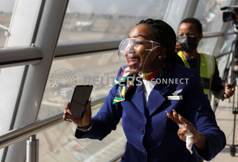 SAA first flight