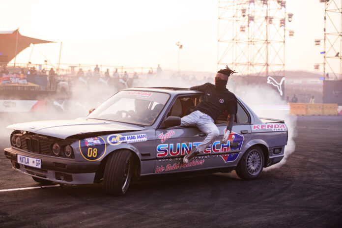 Sushi spinning motorsport South Africa