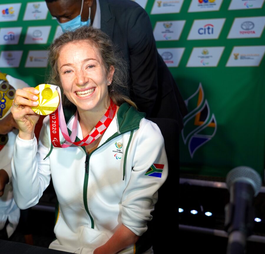 Anrune Weyers gold medal
