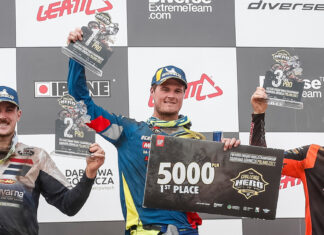 Wade Young Wins Top Prize at Enduro Championship in Poland. Photo: Red Bull content pool