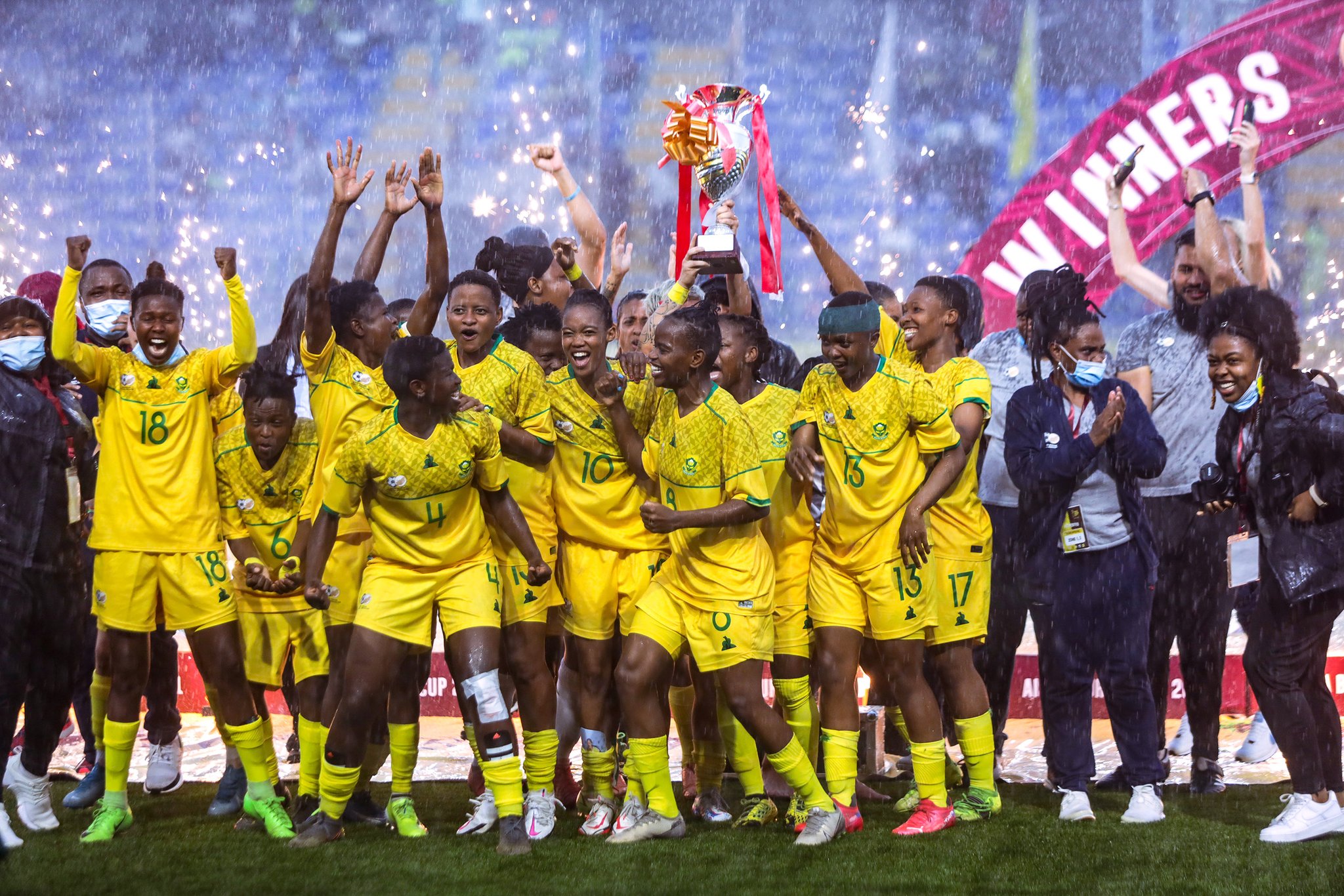 Sports Minister Congratulates Banyana Banyana for WIN in Nigeria
