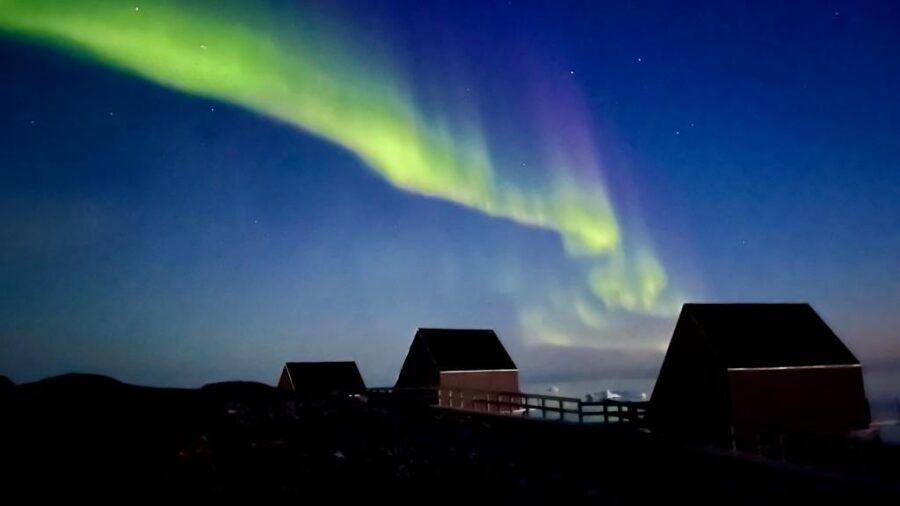 northern lights greenland lewis pugh
