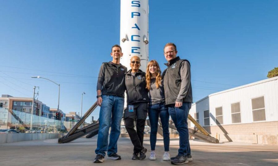 SpaceX Inspiration4 mission sent 4 people into orbit