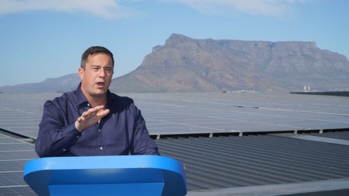 DA electricity John Steenhuisen Cape Town end loadshedding load shedding