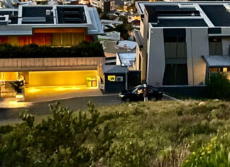 President Cyril Ramaphosa home Signal Hill Cape Town South Africa