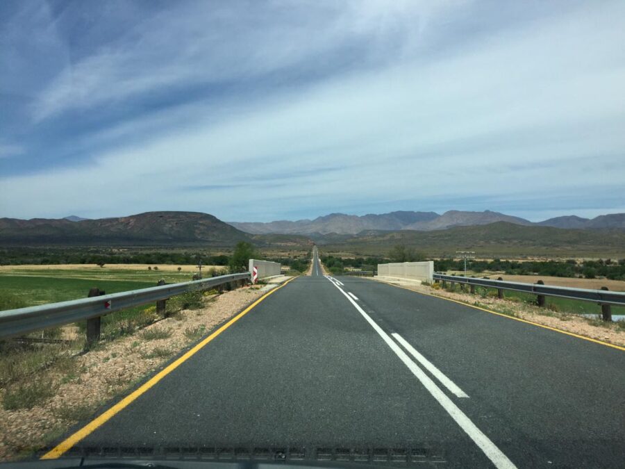 Last bit of the R62, leading to the N9, South Africa Last bit of the R62, leading to the N9, South Africa