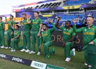 cricket south africa take the knee quinton de kock
