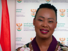 Stella Ndabeni-Abrahams, SA's Minister of Small Business Development