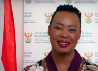 Stella Ndabeni-Abrahams, SA's Minister of Small Business Development