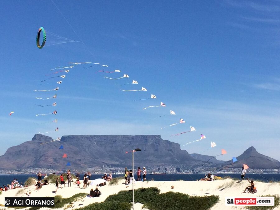 kite festival table mountain south africa