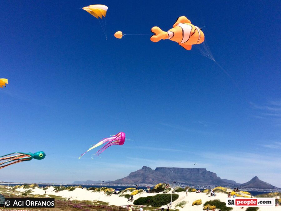 kite festival table mountain south africa