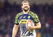 Frans Steyn Rugby Championship Springboks