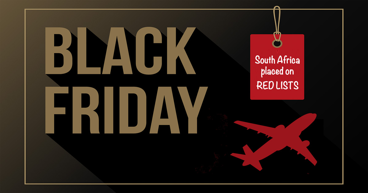 Feels Like Black Friday in SA as Countries Abroad Ban Travel to South Africa - Vimarsana News