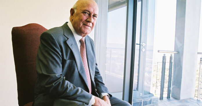 FW-de-Klerk-Foundation FW de Klerk Dies at 85