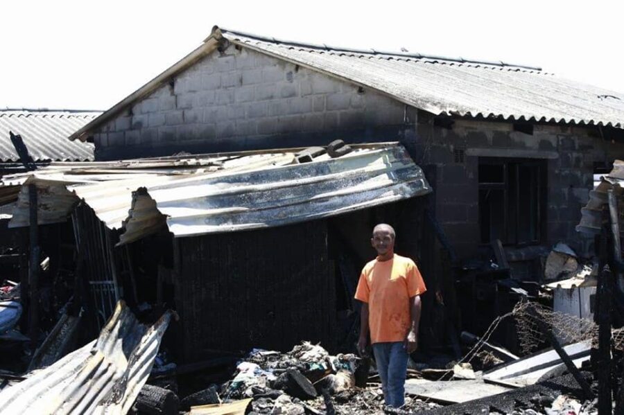 Fiebie dog fire Mitchells Plain