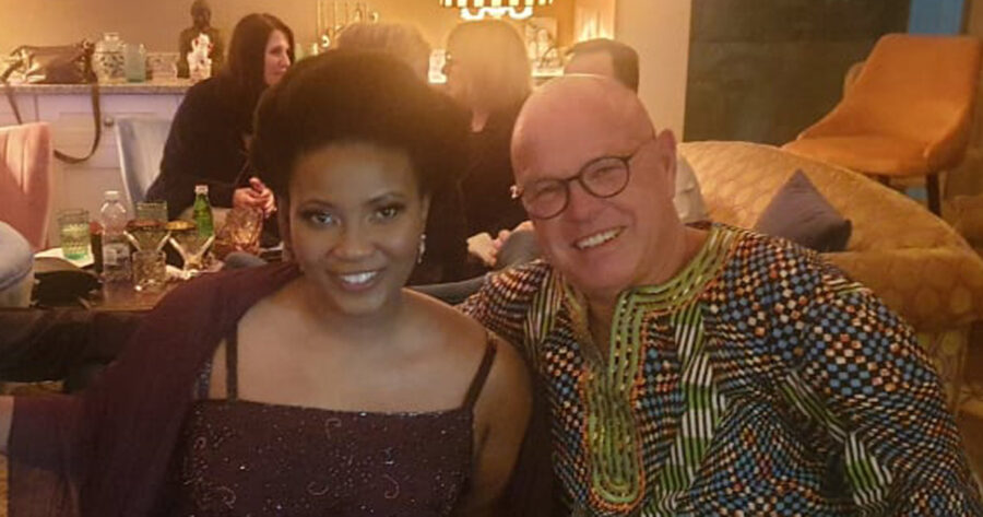 Hlumelo Ledwaba and Georg Knoke