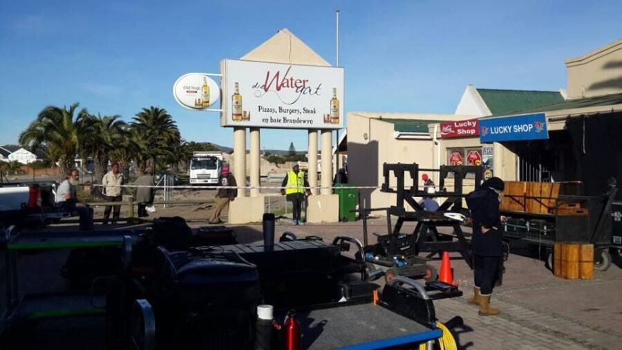 Die Watergat restaurant outside where Springbok player Eben Etzebeth
