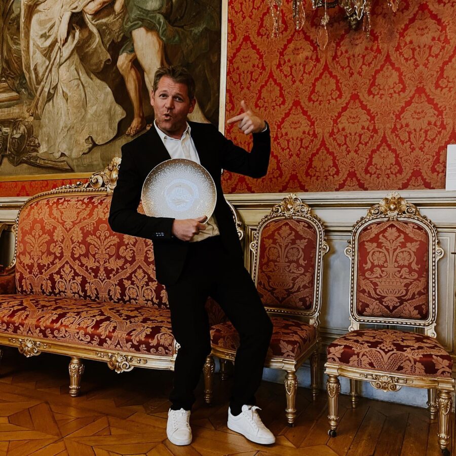 "So proud to have just won World Hidden Gem at the La Liste awards in Paris."