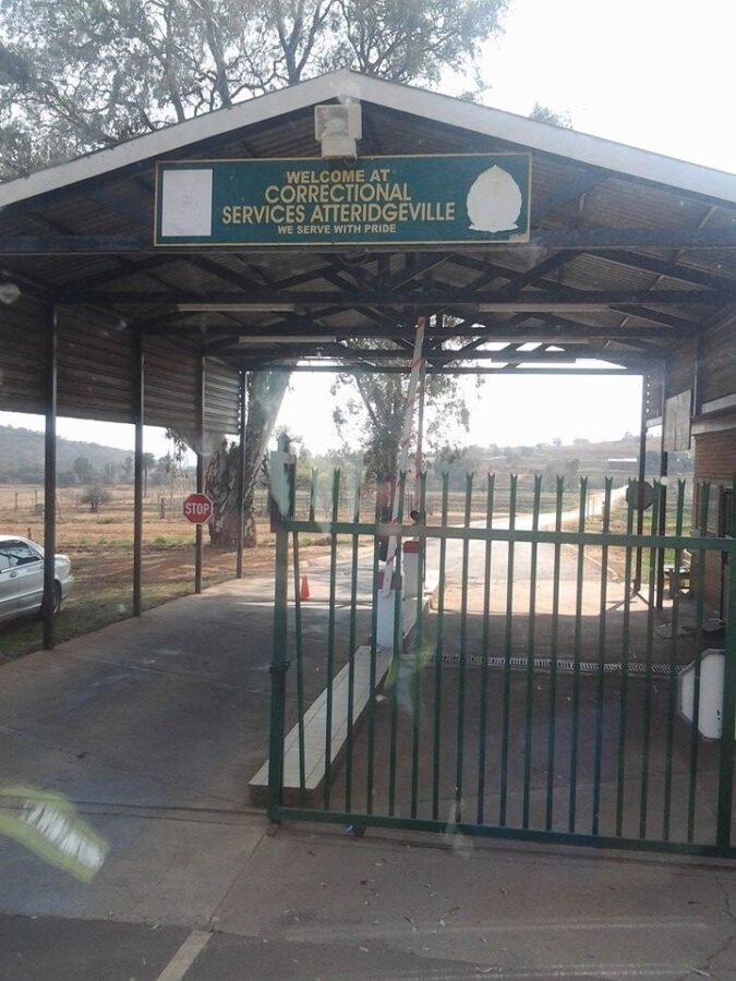 Atterbridgeville Correctional Centre in Pretoria, South Africa, where Oscar Pistorius is serving his jail sentence for the murder or Reeva Steenkamp