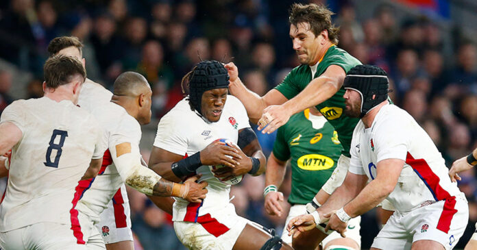 Springboks-lose-to-England-rugby England Scoops Season Finale, Beating South Africa 27-26 at Twickenham