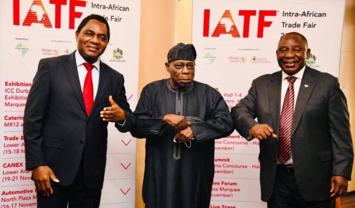 african leaders President Ramaphosa calls for promotion of trade between African countries