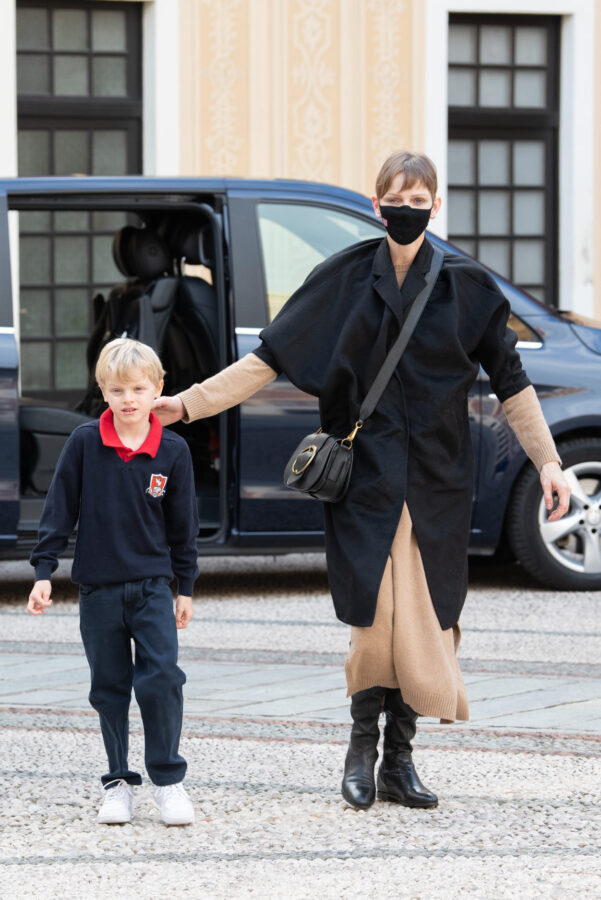 princess charlene returns to monaco