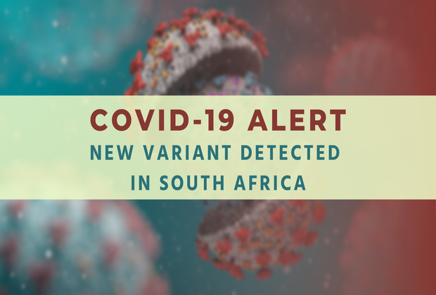 south african new variant Health Department Discussing New COVID-19 Variant