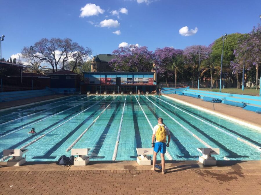 Hillcrest public swimming pool, a lazy Saturday afternoon. Pretoria