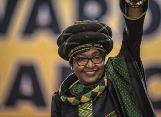 Winnie Mandela was among key targets for disinformation by apartheid police. Mujahid Safodien/AFP via Getty Images