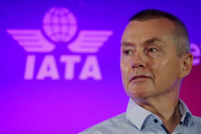 FILE PHOTO: The International Air Transport Association holds its Annual General Meeting in Boston International Airlines Slam Nations for Overreacting to Omicron Variant