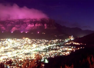 Table Mountain and City Hall to Light Up in Purple in Memory of the Arch