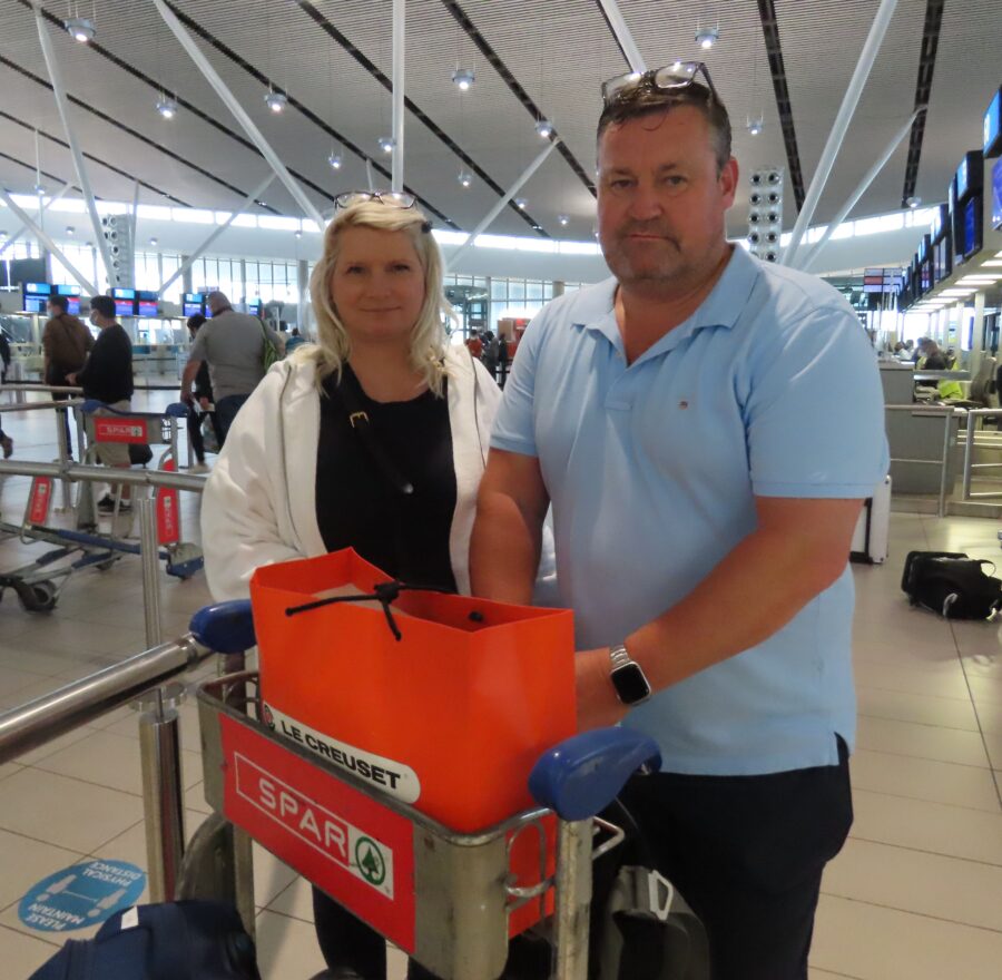 British tourists fly home from South Africa on BA