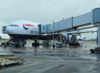 British tourists fly home from South Africa on BA
