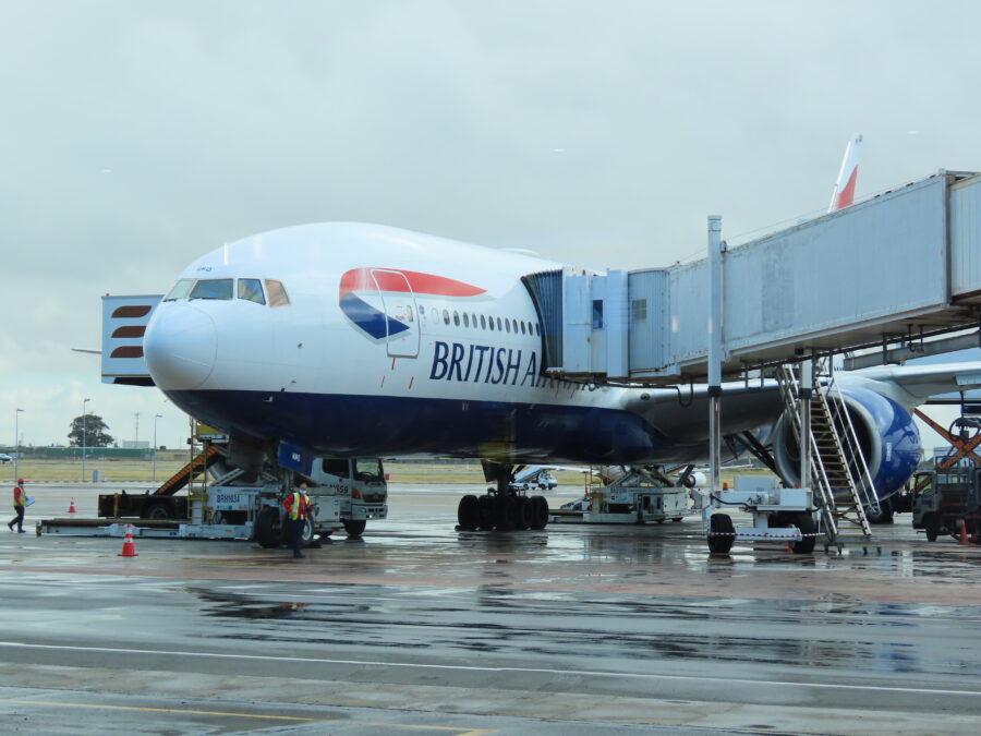 British tourists fly home from South Africa on BA