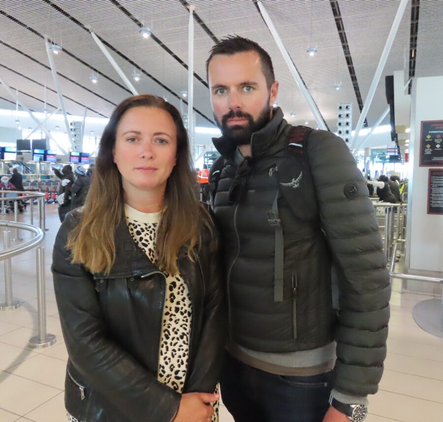 British tourists fly home from South Africa on BA