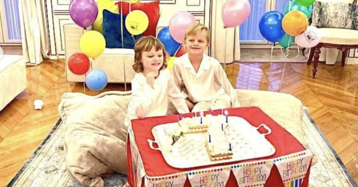 Princess Charlene children twins birthday Princess Charlene Posts Happy Birthday Message to Her 'Wonderful Children'