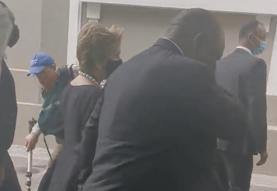 President Ramaphosa Covid FW de Klerk memorial