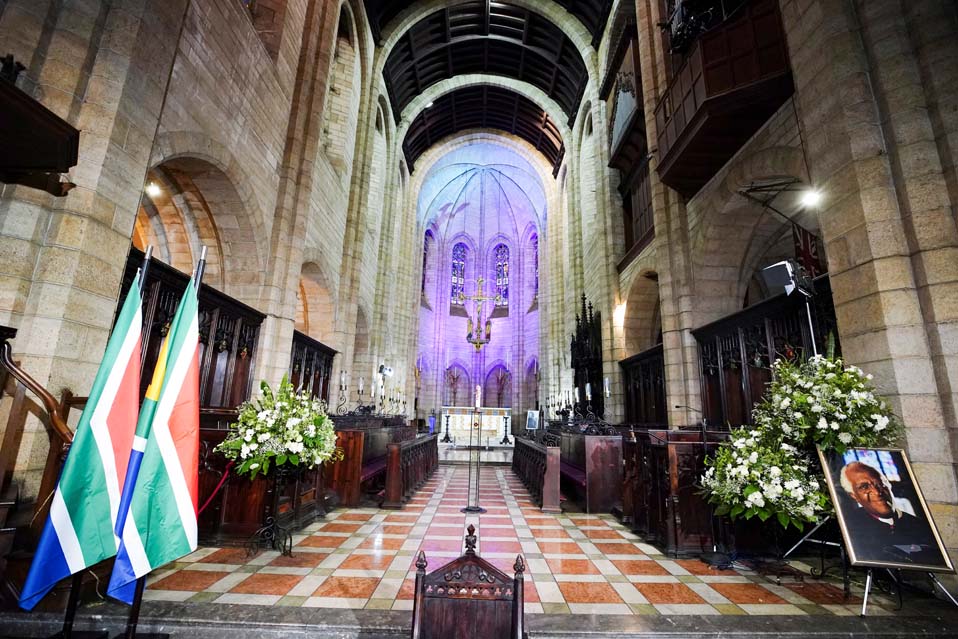 Archbishop Emeritus Desmond Tutu's funeral in Cape Town