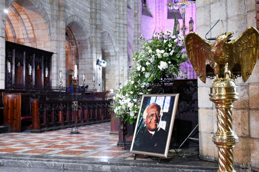 Archbishop Emeritus Desmond Tutu's funeral in Cape Town