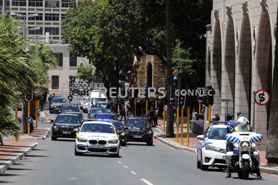 Archbishop Desmond Tutu's funeral in Cape Town