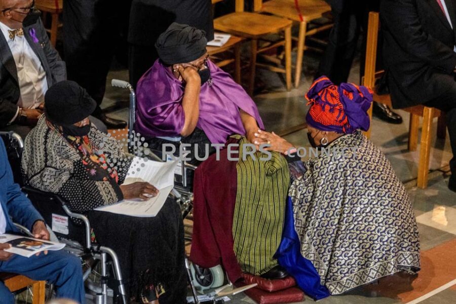 Archbishop Desmond Tutu's funeral in Cape Town