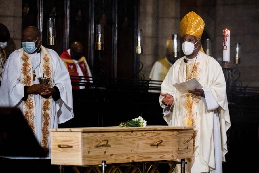 Archbishop Desmond Tutu's funeral in Cape Town