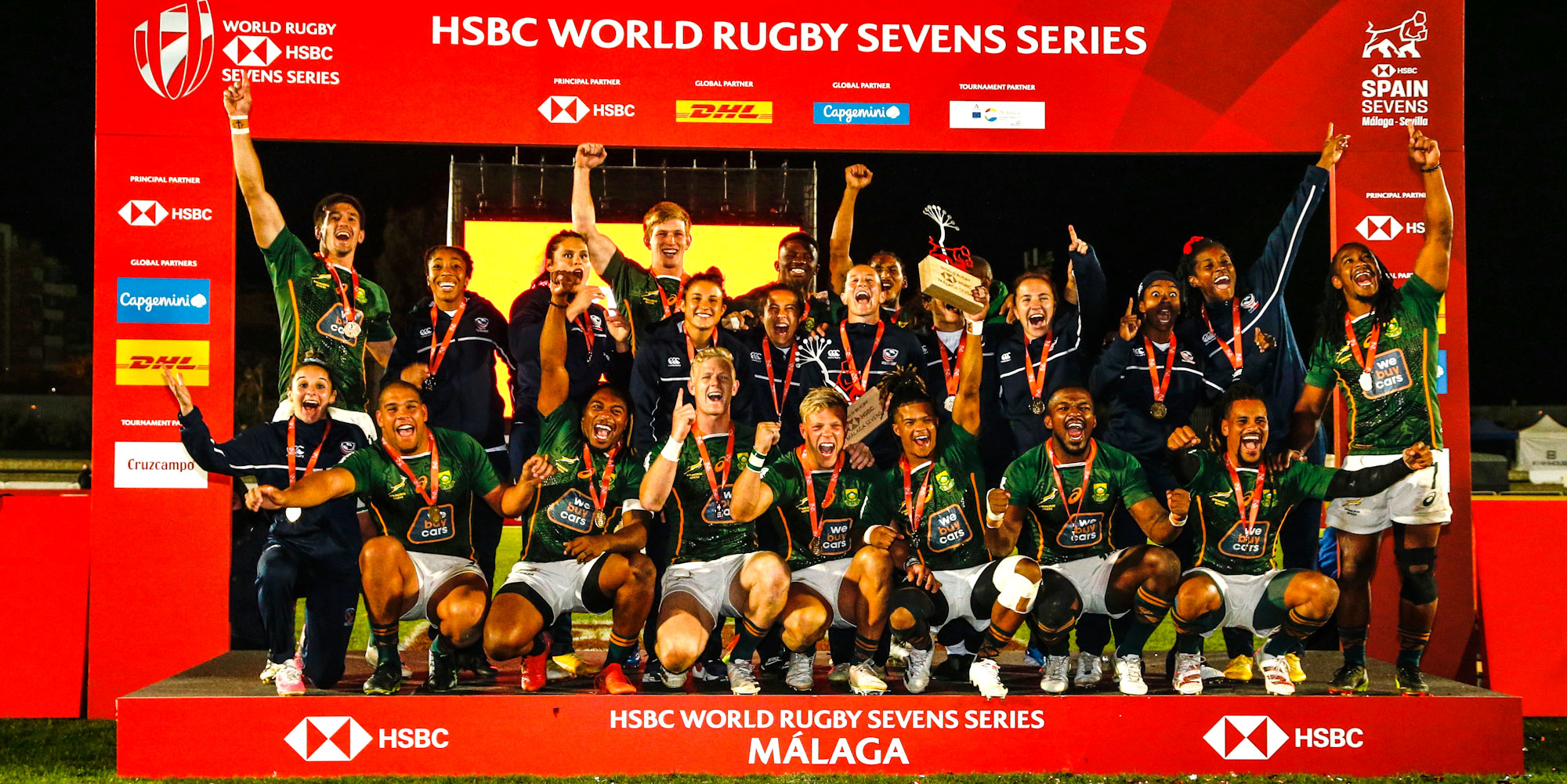 Springbok Sevens Clinch Malaga Title in Tense Final