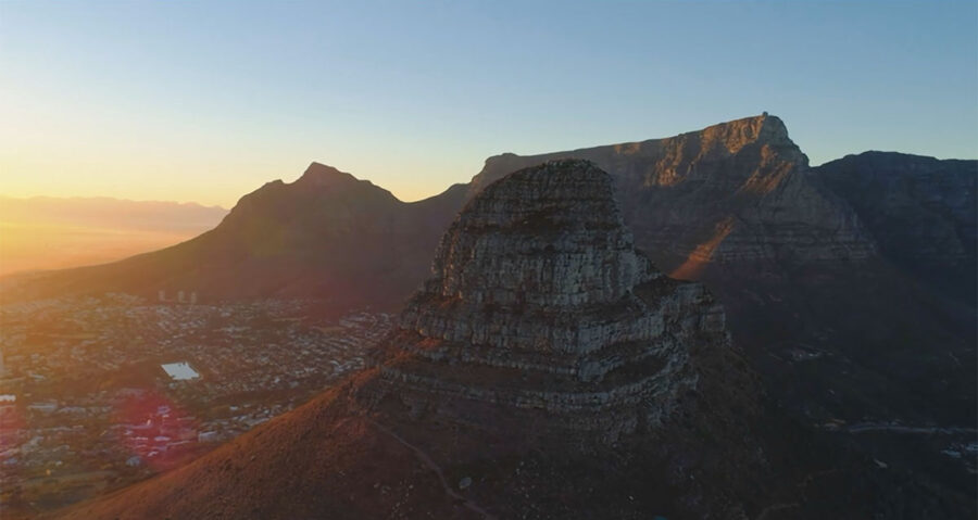 Beauty of Cape Town Captured in 4K Drone Video