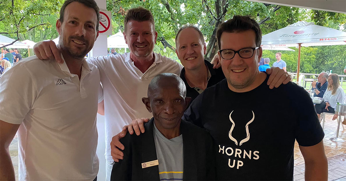 Bryanston Country Club Members' Amazing Gesture for Simon on His Retirement