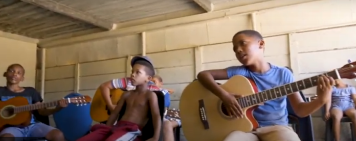 Guitars instead of guns for Cape Flats children Guitars instead of guns for Cape Flats children
