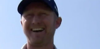 WATCH South Africa's Justin Harding Takes Lead at Dubai Desert Classic with Spectacular Eagle
